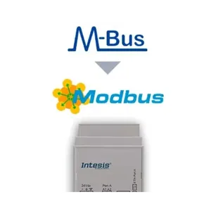 INMBSMEB0200100 ► interfejs MODBUS Server TCP - M-BUS, 20 liczników, wbudowany konwerter poziomów