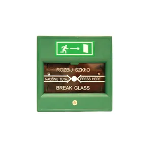 D-110 ► Przycisk zielony, dwustykowy, zatrzaskowy NO/NC