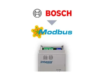 INMBSACA008I000  ► interfejs Modbus RTU i TCP - Bosch Comercial & VRF systemy klimatyzacji, MAPS, 1:8 jednostek wewnętrzne