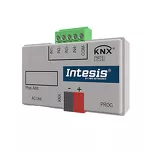 INKNXMIT001I100 ► interfejs KNX - Mitsubishi Electric domowe, Mr.Slim i City Multi systemy klimatyzacji, ETS, 1:1 jednostka wewnętrzna, 4 wejścia binarne - 2