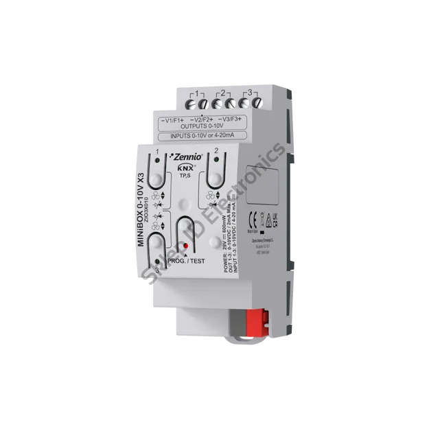 MINIBOX 0-10V X3 ► moduł wielofunkcyjny, 3 kanały 0-10V