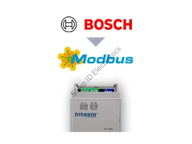 INMBSACA004I000  ► interfejs Modbus RTU i TCP - Bosch Comercial & VRF systemy klimatyzacji, MAPS, 1:4 jednostki wewnętrzne