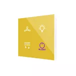 Flat RGB 1/2/4/6/8 ► przycisk dotykowy pojemnościowy i sterownik KNX z termostatem, 1/2/4/6 przycisków - 2