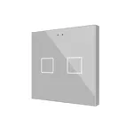 Flat RGB 1/2/4/6/8 ► przycisk dotykowy pojemnościowy i sterownik KNX z termostatem, 1/2/4/6 przycisków - 5