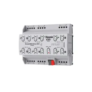 ShutterBOX Drive 6CH ► moduł aktorów KNX - 6-kanałowy z automat. pomiarem czasu ruchu i KNX Secure