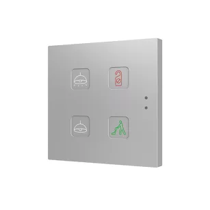 Tecla RGB 1/2/4/6/8 ► przycisk dotykowy pojemnościowy i sterownik KNX z termostatem, 1/2/4/6 przycisków, (bez ramki)