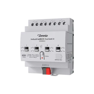 IndustrialBOX Current 4  ► moduł aktorów KNX - 4 wyjść przekaźnikowych przemysłowych (ON/OFF), KNX Secure