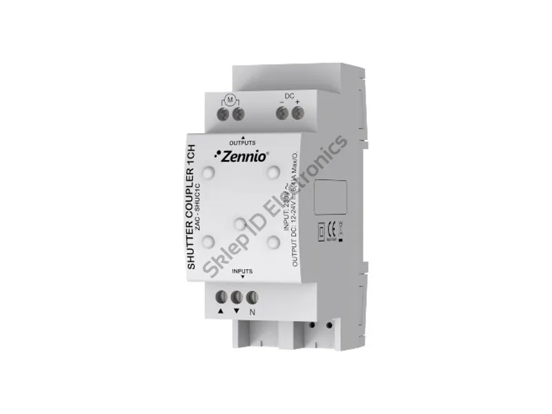 Shutter Coupler 1CH / ZAC-SHUC1C ► adapter żaluzjowy AC/DC do 1 kanału