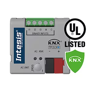 INKNXMIT001I200 ► interfejs KNX - Mitsubishi Electric domowe, Mr.Slim i City Multi, Lossnay systemy klimatyzacji, 4 we bin, ETS, 1:1 jednostka wewnętrzna