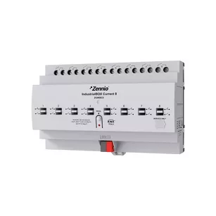 IndustrialBOX Current 8  ► moduł aktorów KNX - 8 wyjść przekaźnikowych przemysłowych (ON/OFF), KNX Secure