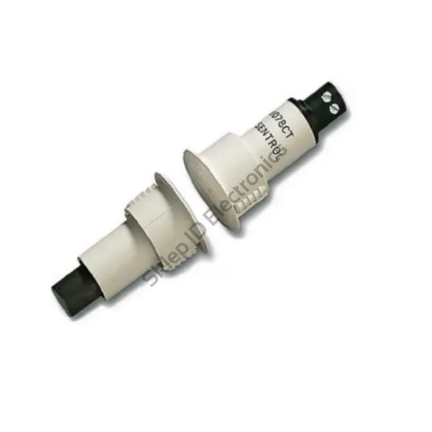 1078CT-N ► Czujka magnetyczna, wpuszczana, do metalu, biała