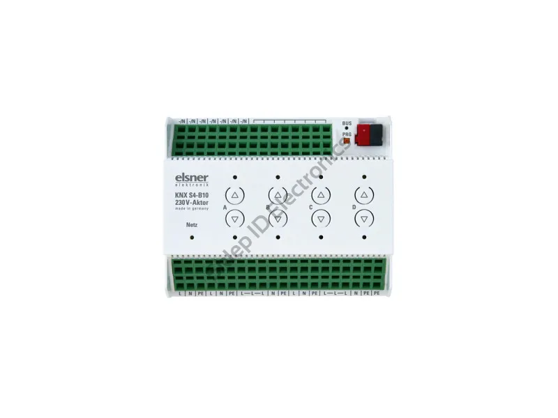 KNX S4-B10 230 V ► aktor wielofunkcyjny KNX, 4 wielofunkcyjne wyjścia, 10 wejść binarnych