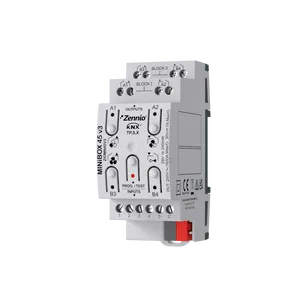 MINIBOX45 MN45 v3► moduł wielofunkcyjny KNX: 4 wyjścia 16A + 5 wejść analogowo-binarne