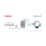 INBACTOS001R000 ► interfejs Bacnet IP/MSTP - TOSHIBA VRF i Digital Inverter systemy klimatyzacji, 1:1 jednostka wewnętrzna - 3