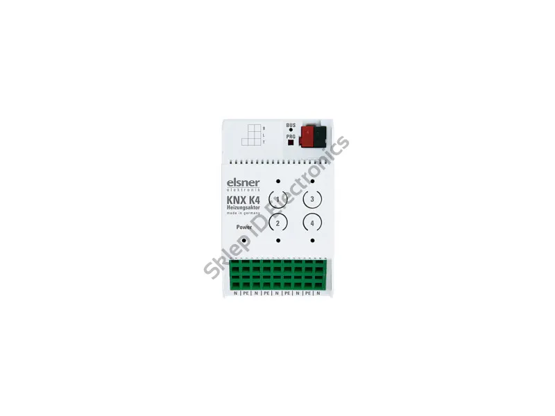 KNX K4 ► moduł sterowania ogrzewaniem KNX, 4 wyjścia