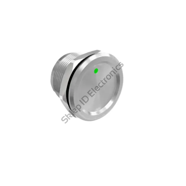 PX-23 ► Przycisk piezoelektryczny wandaloodporny, dioda punktowa, kolor srebrny