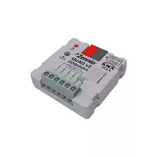 QUAD v3 ► Sensor analogowy/binarny KNX, 4 wejścia analogowo-binarne, KNX Secure