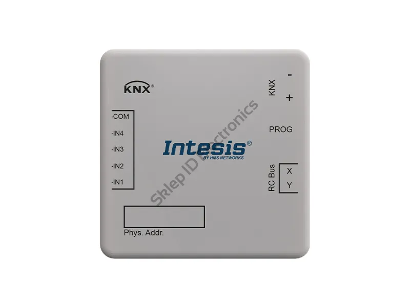INKNXMHI001R000 ► interfejs KNX - Mitsubishi Heavy Industries FD i VRF systemy klimatyzacji, ETS, 1:1 (1:16) jednostka wewnętrzna, 4 wejścia binarne