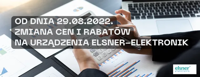Elsner-Elektronik - zmiana cen i rabatów
