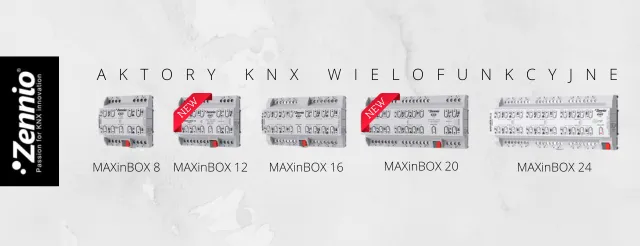 Aktory KNX wielofunkcyjne